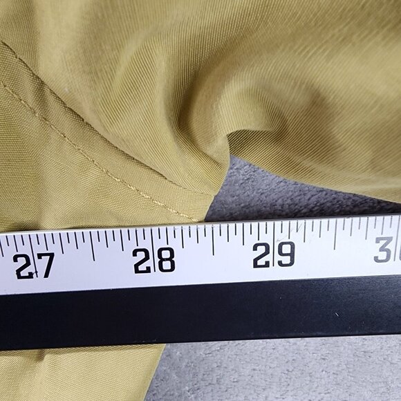 Womens Tan Green Raincoat Water Resistant Long Sleeve Ava & Viv Plus Size 2X - Picture 9 of 11